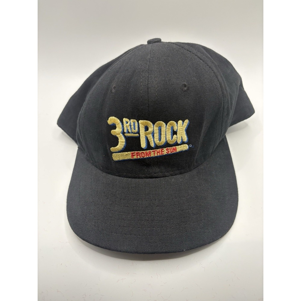 Vintage 90s 3rd Rock From The Sun TV Show Snapback Hat USA Promo Cap